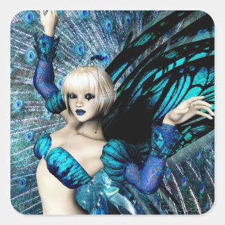 Pegatina Cuadrada Sweet Vanity