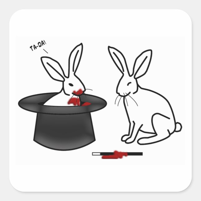 PEGATINA CUADRADA ¡TA-DA! (Anverso)