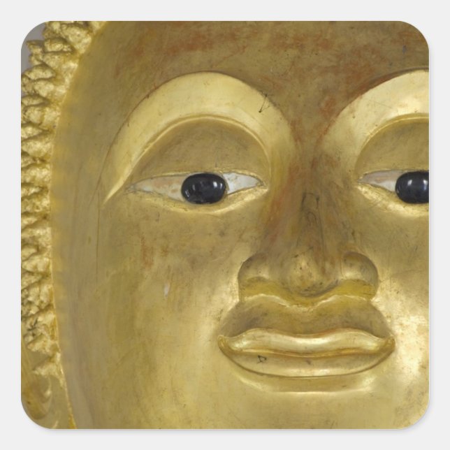 Pegatina Cuadrada Tailandia, Isla de Ko Samui (también conocida como (Anverso)