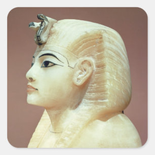 Pegatina Cuadrada Tapón de una de las urnas canópicas