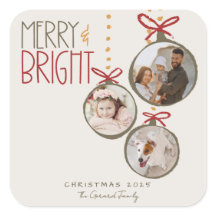 Tarjeta de Navidades familiares fotográficos 2025