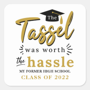 Pegatina Cuadrada Tassel valía la clase Hassle de 2022