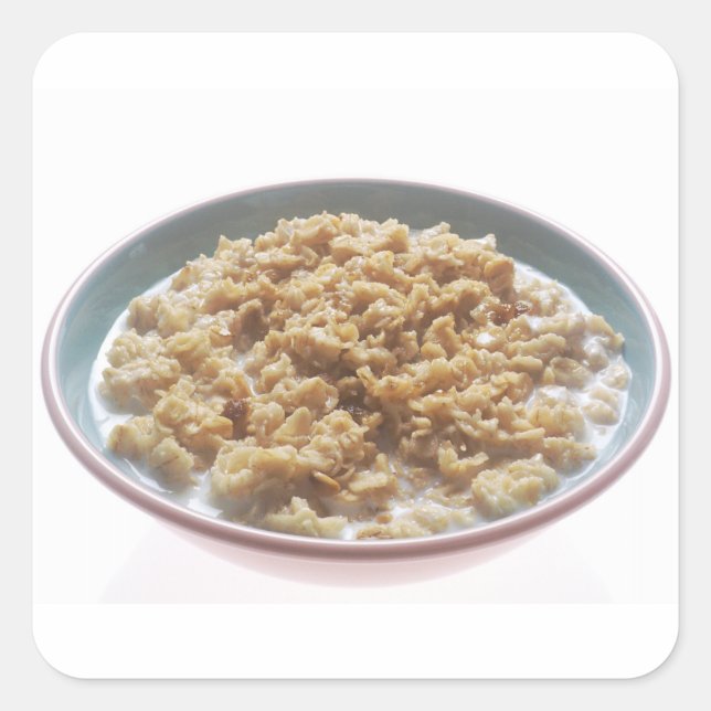 Pegatina Cuadrada Tazón de Oatharina (Anverso)