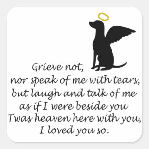 Pegatina Cuadrada Te Amo Así