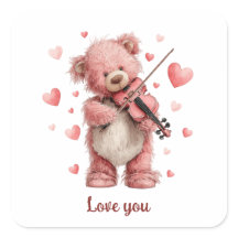 Te Amo Teddy con Violín