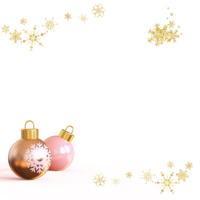 Pegatina Cuadrada Te Deseamos Un Monograma De Nochebuena Feliz Navid (Subido por el creador)