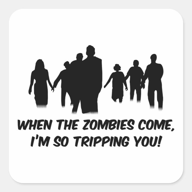 Pegatina Cuadrada Te estoy recorriendo. (Anverso)