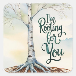 Pegatina Cuadrada Te recomiendo Pegatinas