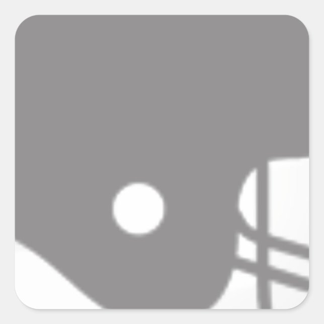 Pegatina Cuadrada Team Lovvorn (Anverso)