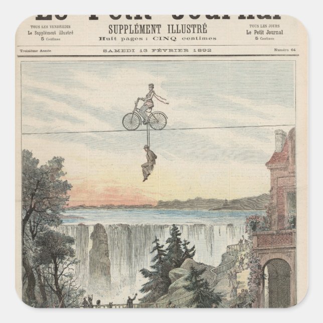 Pegatina Cuadrada Teatro de la Gaite (Anverso)