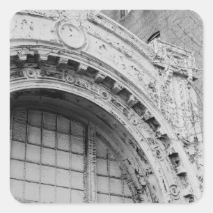 Pegatina Cuadrada Teatro Mount Vernon, 918 Ninth Street Northwest