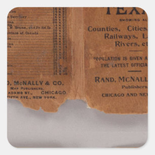 Pegatina Cuadrada Tejas 5