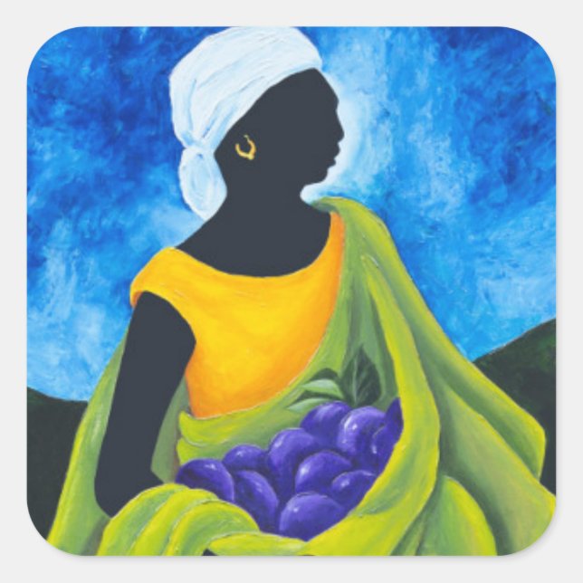 Pegatina Cuadrada temporada Cayemite 2011 (Anverso)