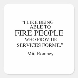 Pegatina Cuadrada Tengo gusto de poder encender a gente