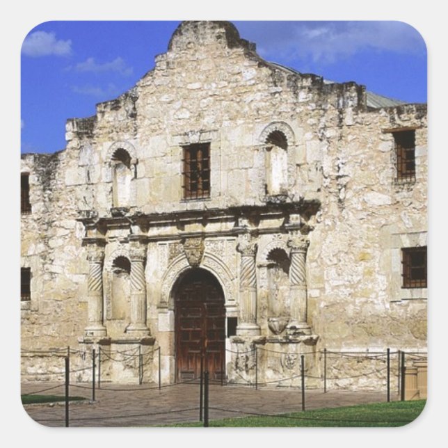 PEGATINA CUADRADA TEXAS (Anverso)