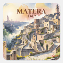 Texto Personalizado Matera Italia Viaje Sassi di M