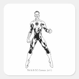 Pegatina Cuadrada Thaal Sinestro 6