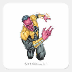 Pegatina Cuadrada Thaal Sinestro 8