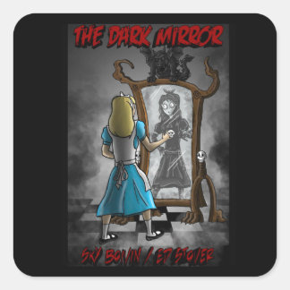 Pegatina Cuadrada The Dark Mirror Collector pin 1