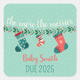 Pegatina Cuadrada the MoretheMERRIER