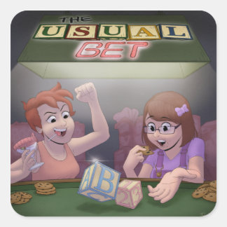 Pegatina Cuadrada The Usual Bet Cover Sticker 2021-2022