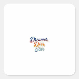 Pegatina Cuadrada The Wonder Years