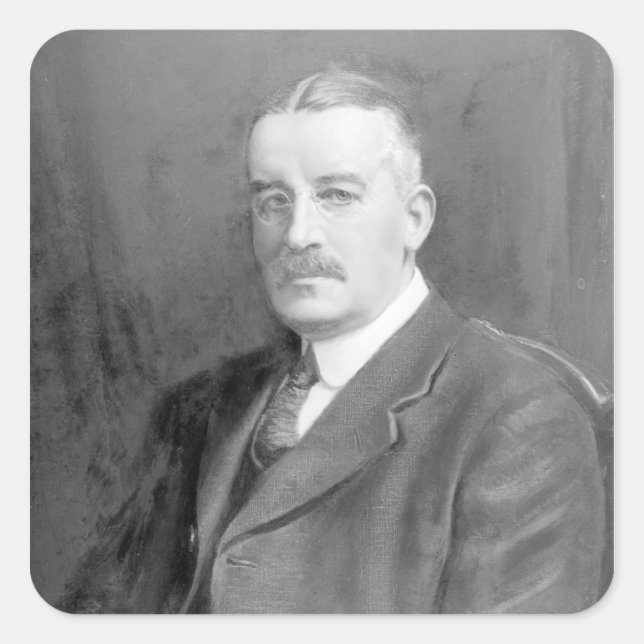Pegatina Cuadrada Thomas Arthur Stevens (Anverso)