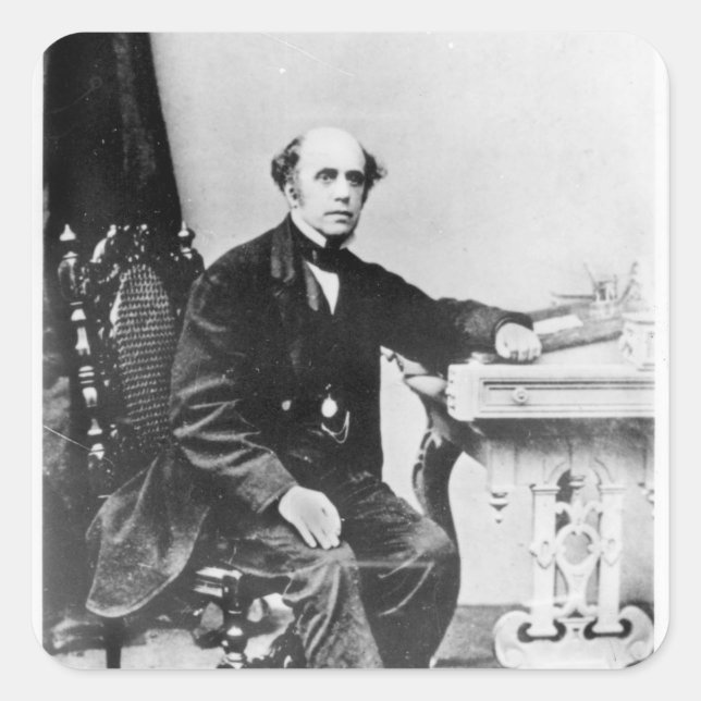 Pegatina Cuadrada Thomas Cook (Anverso)