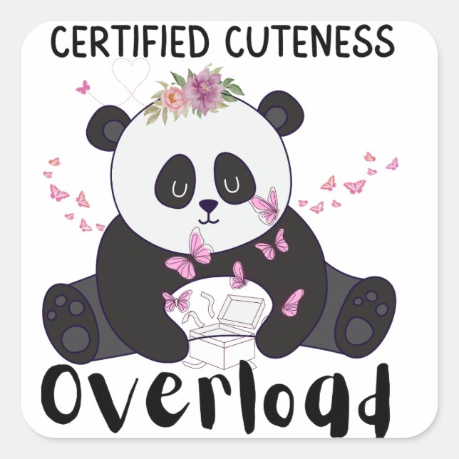 Pegatina Cuadrada Throw Pillow (Anverso)