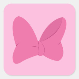 Pegatina Cuadrada Tie Sticker