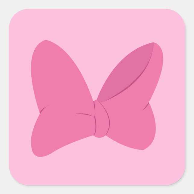 Pegatina Cuadrada Tie Sticker (Anverso)