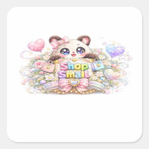 Tienda Kawaii Pequeña Empresa Gato Rosa Pastel Lin