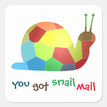 Tienes Correo Snail - Corto y colorido