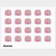 Tiernos abrazos de osito Kawaii en rosa pastel con