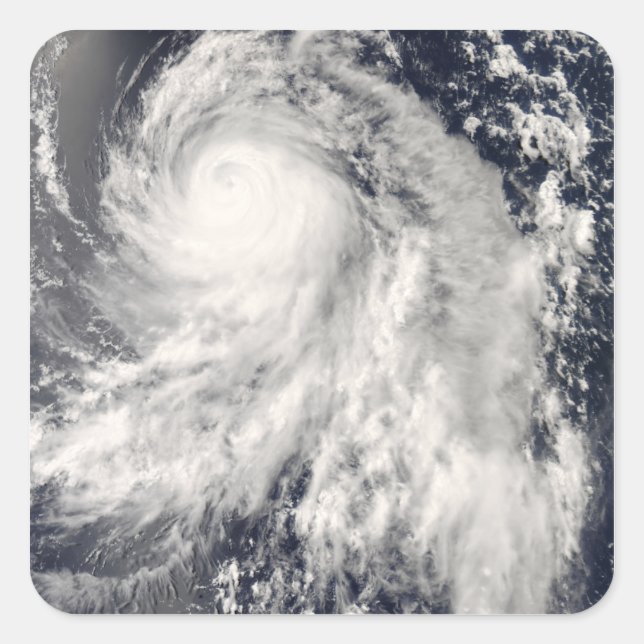 Pegatina Cuadrada Tifón Nakri en Japón (Anverso)