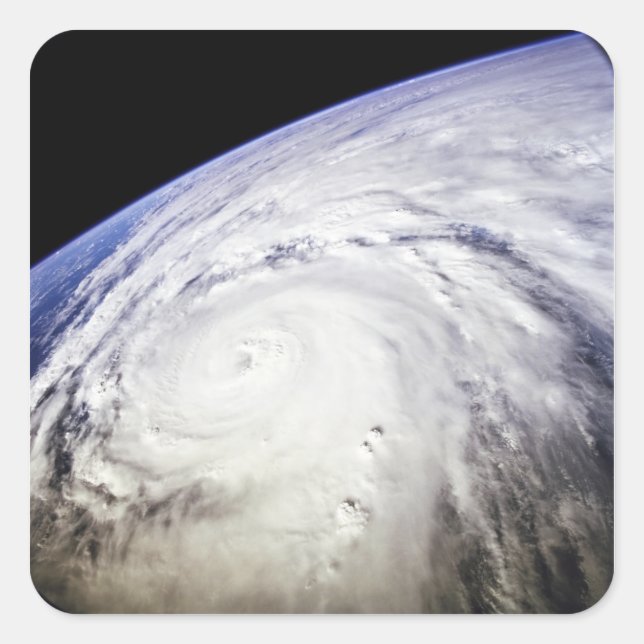 Pegatina Cuadrada Tifón Saomai (Anverso)