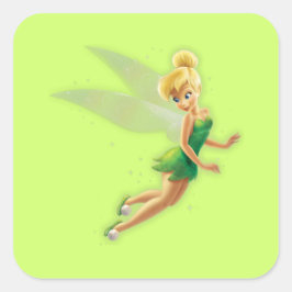 Pegatina Cuadrada Tinker Bell Sticker