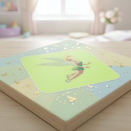 Pegatina Cuadrada Tinker Bell Sticker