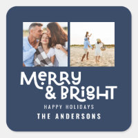 Tipografía mínima moderna 2 Navidades de fotografí