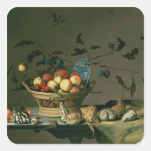 Pegatina Cuadrada Todavía vida 2