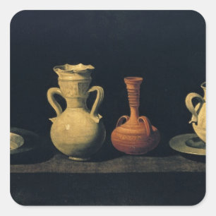 Pegatina Cuadrada Todavía vida 4