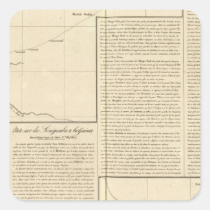 Pegatina Cuadrada Tombuctú África