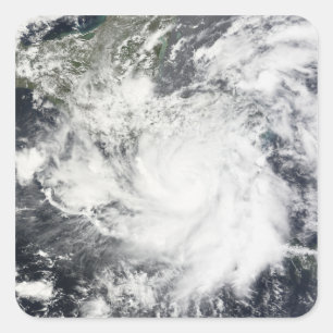 Pegatina Cuadrada Tormenta tropical Alma