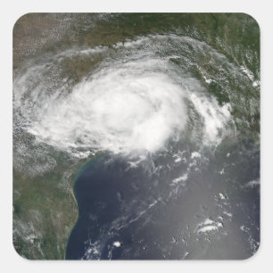 Pegatina Cuadrada Tormenta tropical Eduardo 2