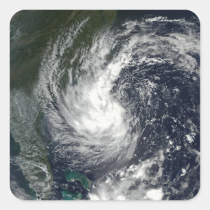 Pegatina Cuadrada Tormenta tropical Gustav 2