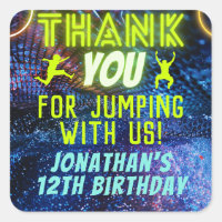 Trampoline Saltando Fiesta de Cumpleaños Gracias P