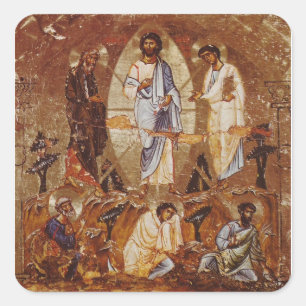 Pegatina Cuadrada Transformación en Mt Sinaí