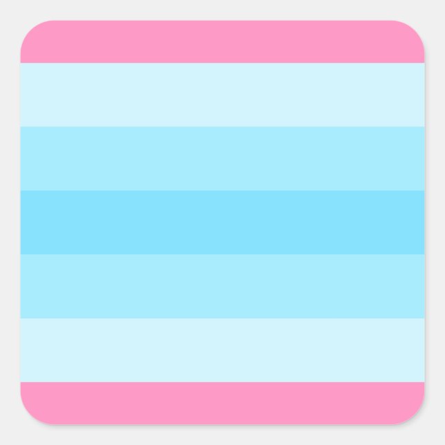 Pegatina Cuadrada Transmasculine Pride Flag  (Anverso)