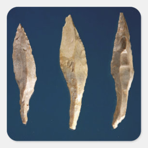 Pegatina Cuadrada Tres flechas