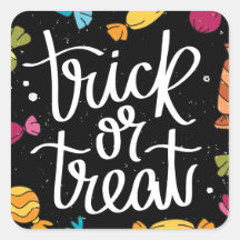 Trick O Trato De Velas De Halloween